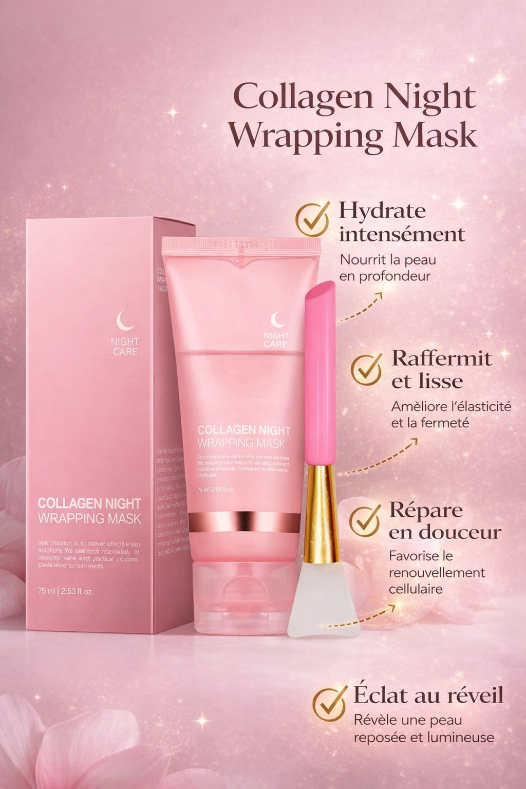 Masque de Nuit  au Collagène